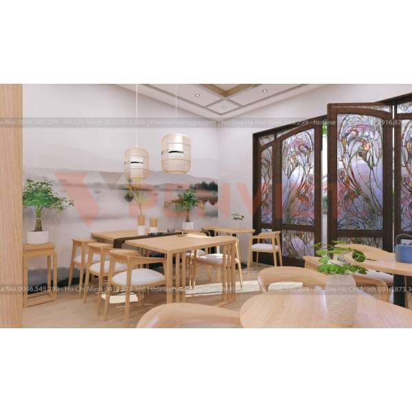 Thiết kế quán cafe Takara