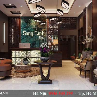 Thiết kế Spa Song Linh