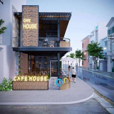 Thiết kế thi công quán cafe tại Đăk Nông – Gia Nghĩa