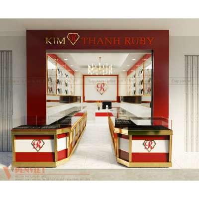 Thiết kế tiệm vàng Kim Thanh Ruby